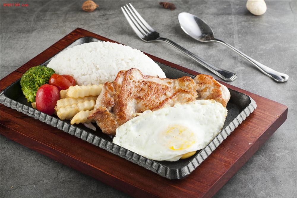 铁板鸡扒